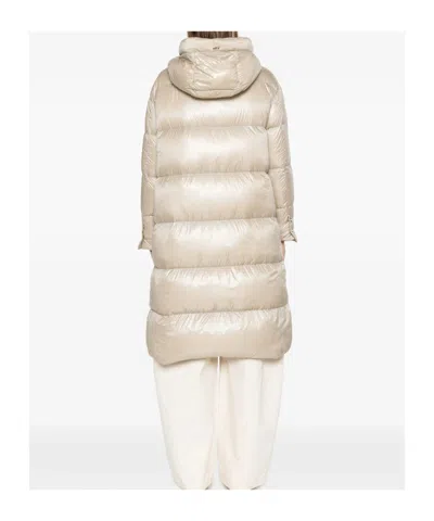 Herno Hooded Quilted Down Jacket In Multi