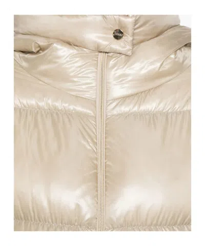 Herno Hooded Quilted Down Jacket In Multi