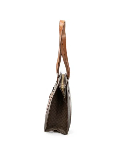 Celine Macadam Pattern Tote Bag In Multi