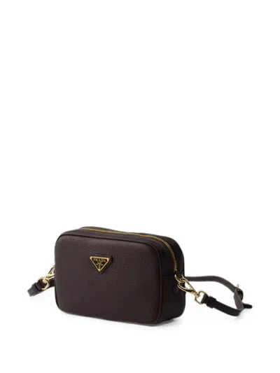 Prada Leather Mini-bag In Brown