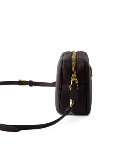 Prada Leather Mini-bag In Brown