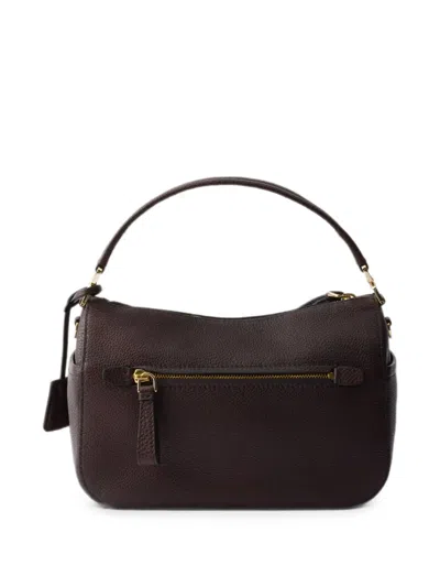 Prada Small Leather Bag In Blue