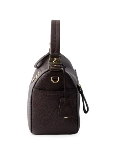 Prada Small Leather Bag In Blue