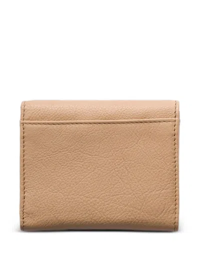 Prada Small Leather Wallet In Pattern