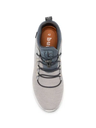 Bugatti Mesh Panelled Sneakers In Gray