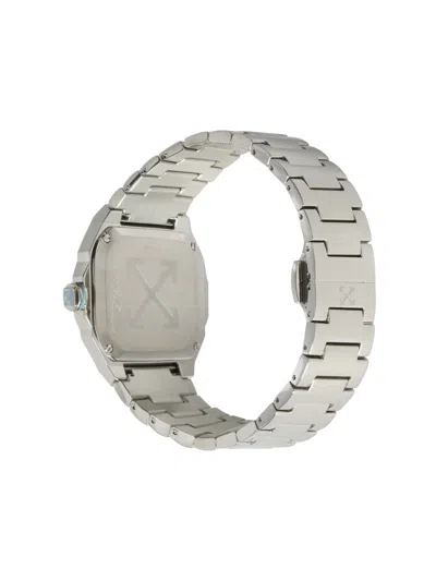 Off-white Shift Watch In Silver