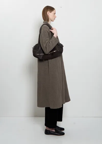 Guidi Shoulder Leather Bag, Medium