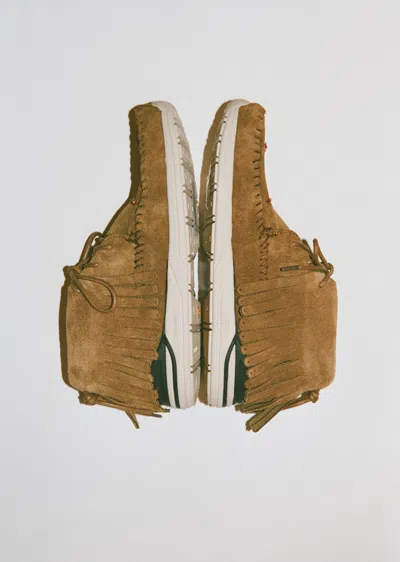 Visvim Suede Lace-up Boots In Multi