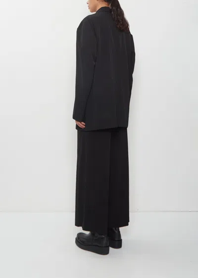 Y's Tailored Wool Jacket In Black