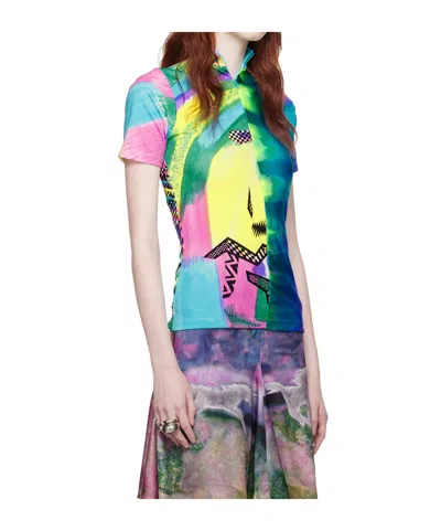 Conner Ives Printed T-shirt In Multi
