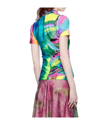 Conner Ives Printed T-shirt In Multi