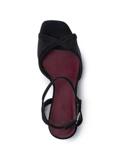 Bernardo Celeste Mesh-panel Sandals In Blue