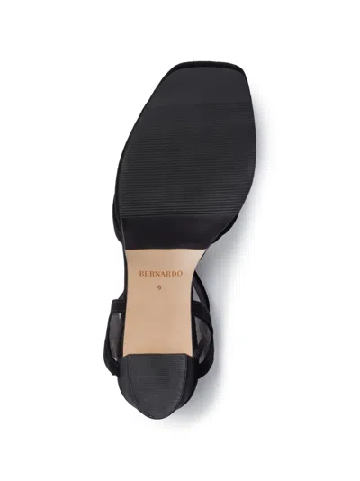 Bernardo Celeste Mesh-panel Sandals In Blue