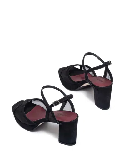 Bernardo Celeste Mesh-panel Sandals In Blue