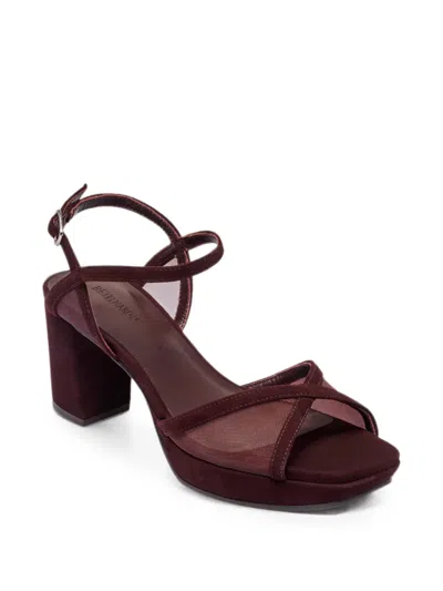 Bernardo Celeste Platform Sandals In Blue