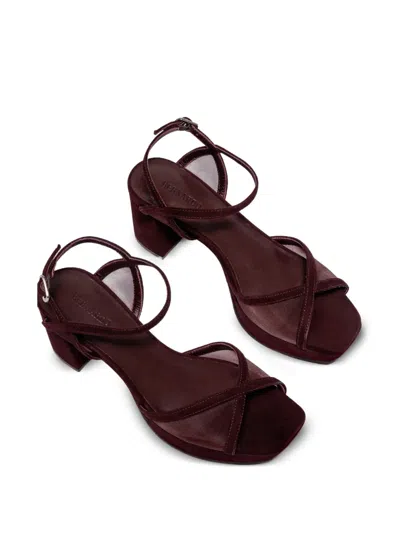 Bernardo Celeste Platform Sandals In Blue