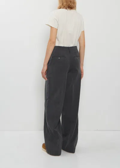 Visvim Wool Linen Wide Pants In Multi
