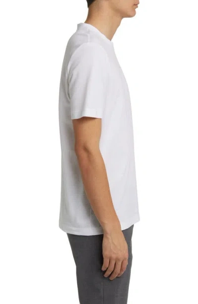 Hugo Boss Tiburt Regular-fit T-shirt In White
