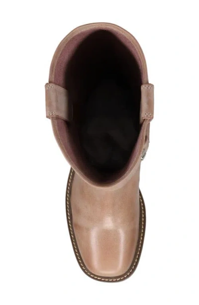 Frye Kate Harness Leather Boot In Multi