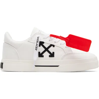Off-white White Vulcanized Low Sneakers In White/black