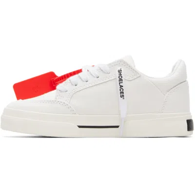 Off-white White Vulcanized Low Sneakers In White/black