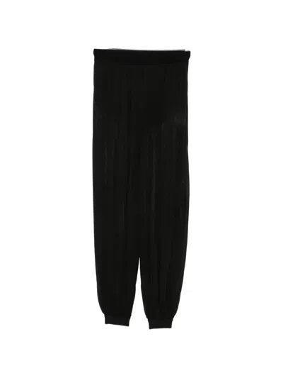 SHEER-FINISH CUFFED TROUSERS