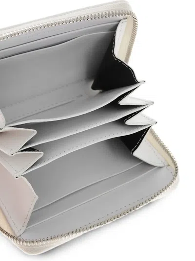 Dsquared2 D2 Statement Leather Wallet In White