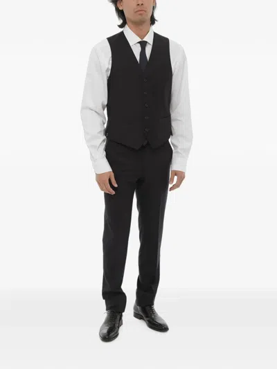 Corneliani Single-breasted Waistcoat In Multi