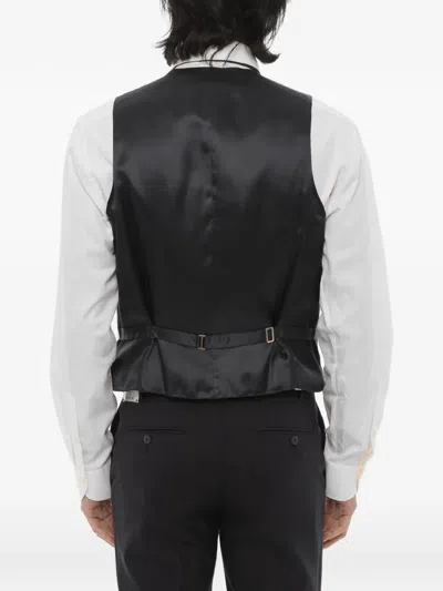 Corneliani Single-breasted Waistcoat In Multi