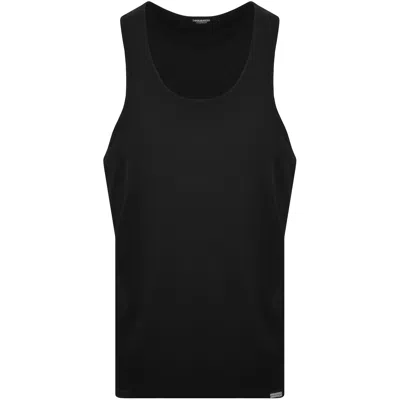 Dsquared2 Back Logo Vest Black In Black