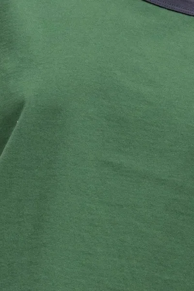 Leset Margo Ringer Tee In Green