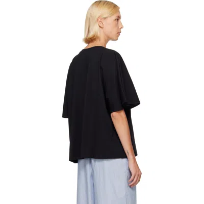 Baserange Black Cycle T-shirt In Black