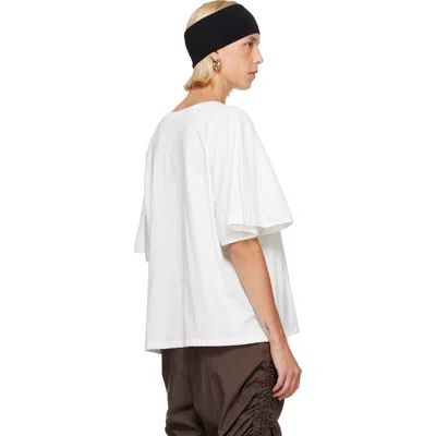 Baserange Off-white Cycle T-shirt In Off White