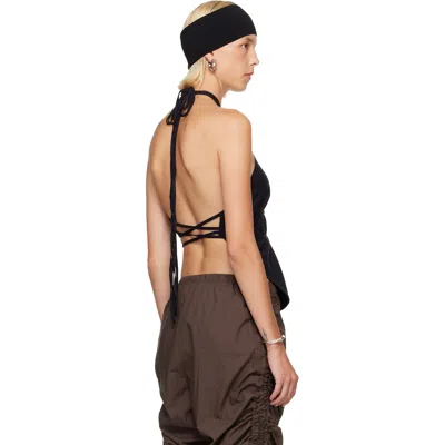 Baserange Black Mar Top In Black