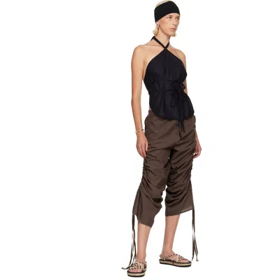 Baserange Black Mar Top In Black