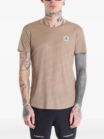 Saysky Reactive Flow T-shirt In Brown