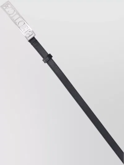 Dondup Slim Belt Adjustable Size Smooth Finish