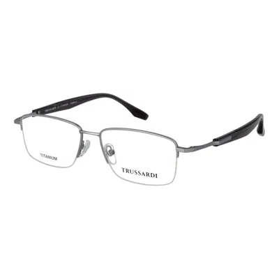 Trussardi Silver Titanium Glasses (frames) In Multi