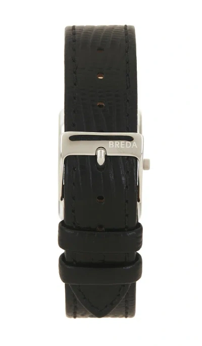 Breda Virgil Watch In 黑色&银色