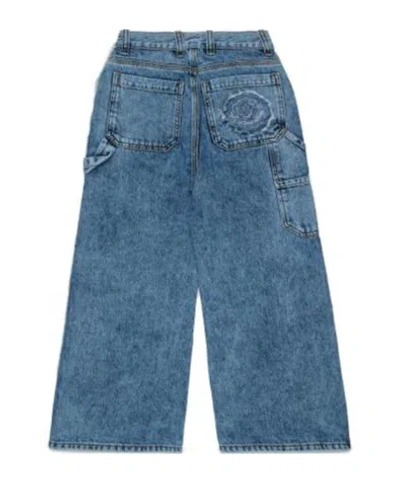 Diesel Jeans Relaxed  D-argjx-work In Animal Print
