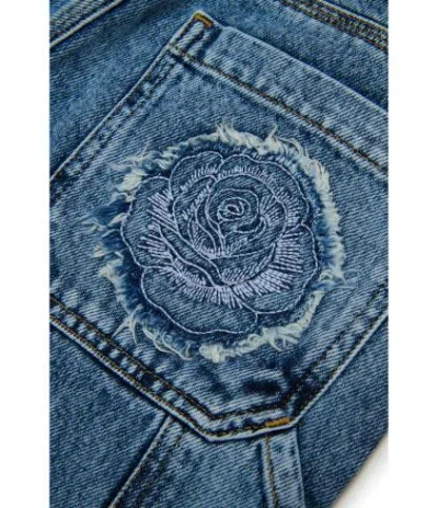 Diesel Jeans Relaxed  D-argjx-work In Animal Print