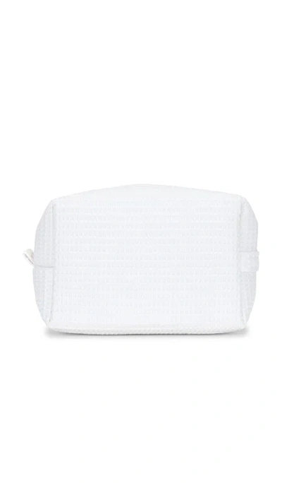 Abbode Cherry On Top Waffle Pouch In White