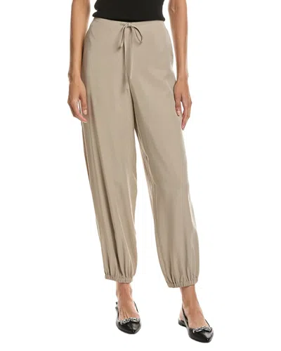 Theory Pull On Wide Jogger In Neutral