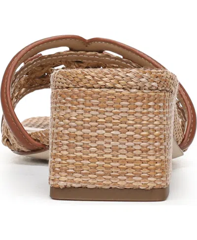 Sam Edelman Waylon Weave In Rich Congac,tawny Tan Leather