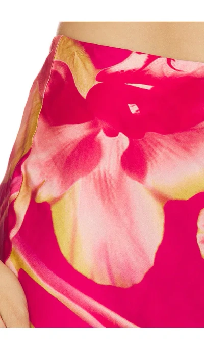 Rococo Sand Maxi Skirt In Red