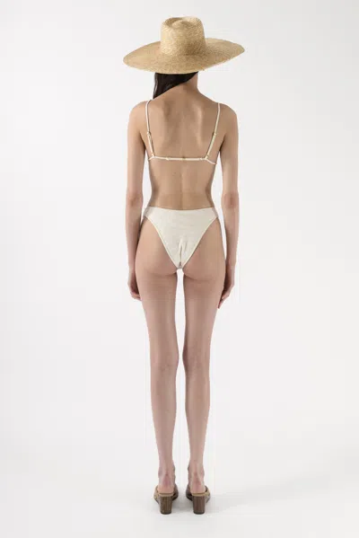 Arakii Mini Bikini Top In White