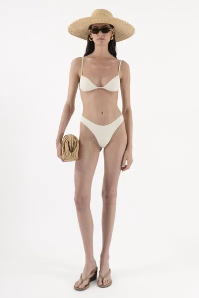 Arakii Mini Bikini Top In White