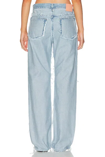 Acne Studios Multi-pocket Jeans In Blue