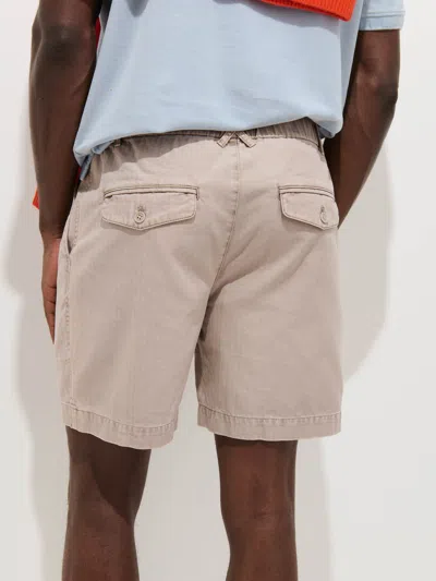Alex Mill Pull On Short In Cotton Herringbone In Multi