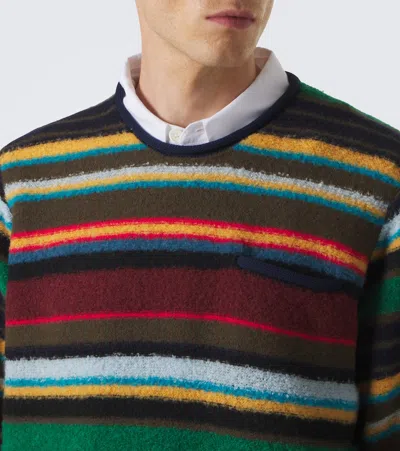 Sacai Pullover Aus Einem Wollgemisch In Multi